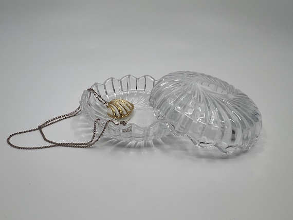 Vintage 24% Lead Crystal Trinket Dish | Ring Dish - image 11