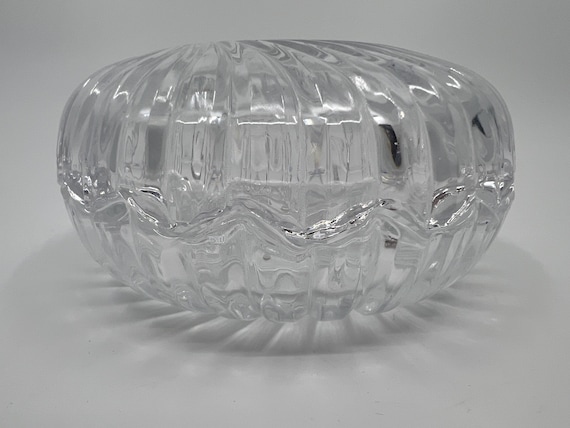 Vintage 24% Lead Crystal Trinket Dish | Ring Dish - image 10