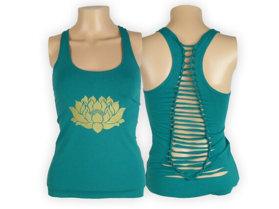 tank top with back cut out
