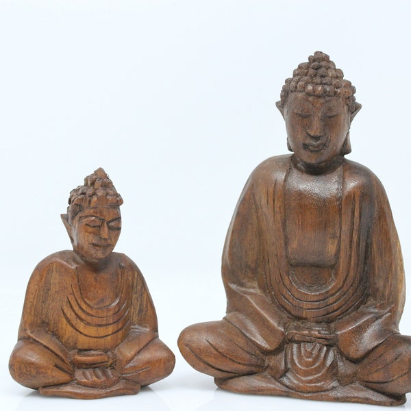 Small Wood Buddha