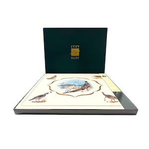 Lady Clare Game Birds Placemats Bird Lover Hunter Gift NOS Still Sealed