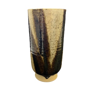Studio Pottery Art Vase Signed by the Artist Circa 1960s
