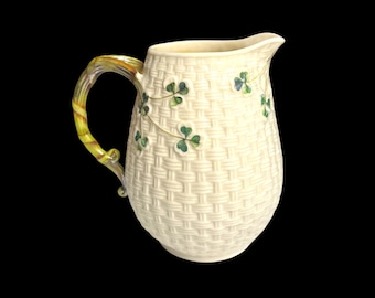 Belleek Ireland Shamrock Pitcher 1955-1965