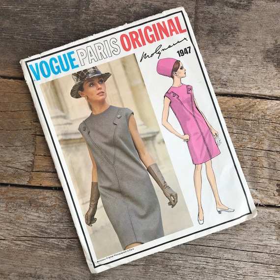 green emerald velvet dress 1960's Vogue Sewing Pattern: Cocktail Dress