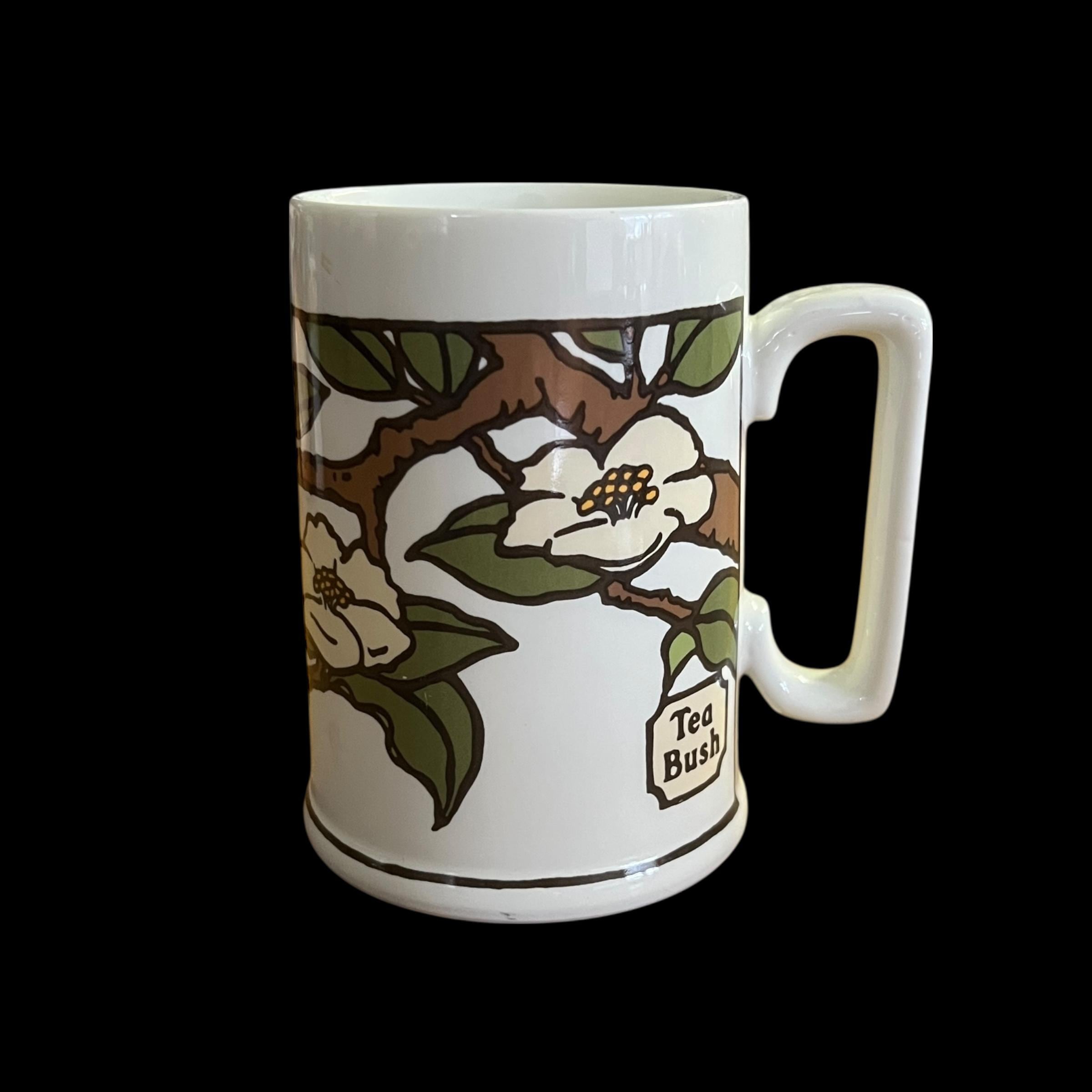 Peet's Coffee Mug Tea Bush Yoshiko Yamamoto Arts & Crafts Retired
