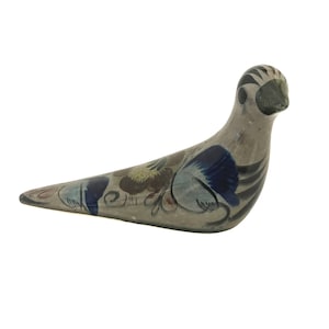 Tonala Pottery Mexico Bird Statue