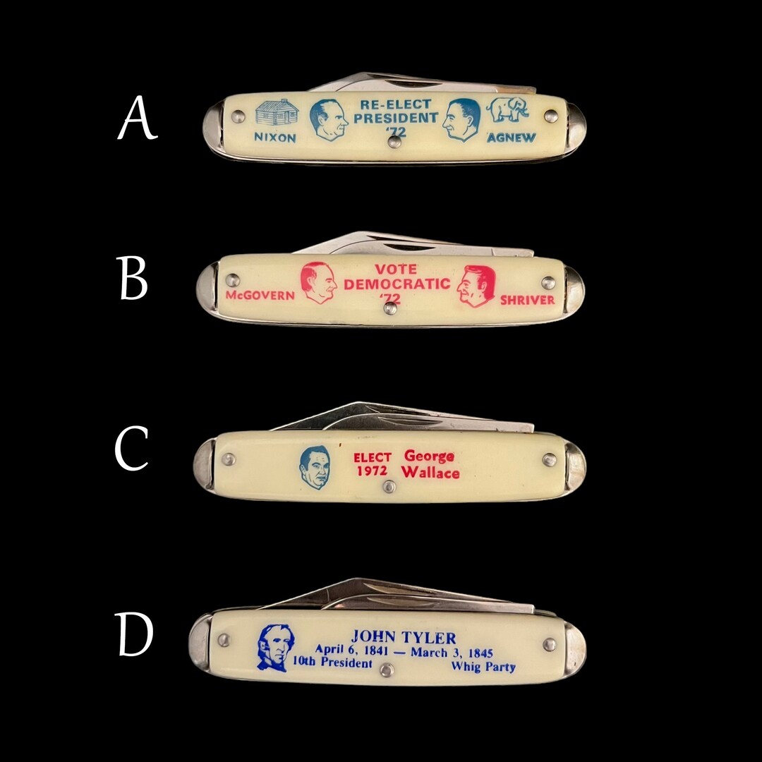 Choose From 4 Novelty Knife Company Made In USA Presidential Pocket choose-from-4-novelty-knife-company-made-in-usa-presidential-pocket