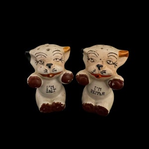Bonzo the Dog Salt and Pepper Shakers Japan Ceramic Dog Lover Gift