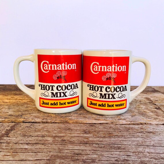 ネスレ カーネーション ホットココアミックス コーヒーマグ 2個セット