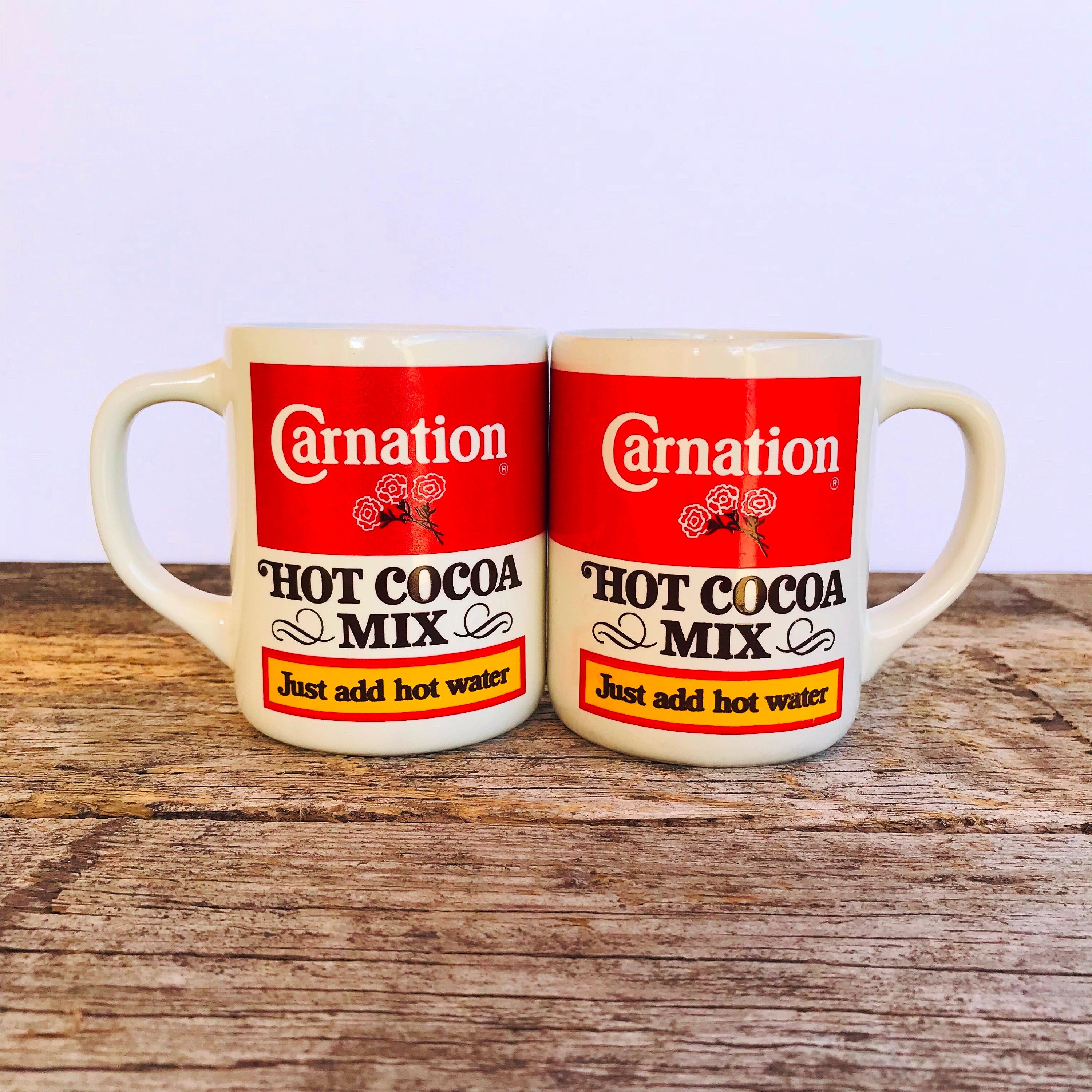 ネスレ カーネーション ホットココアミックス コーヒーマグ 2個セット