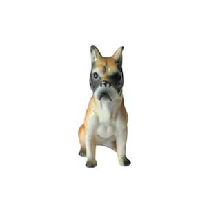 Boxer Figurine Bone China Dog Lover Gift