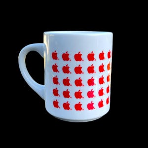 Vintage Apple MacIntosh Coffee Mug Computer Collectible