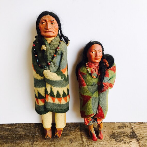 antique indian dolls