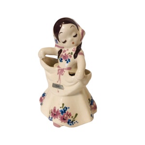 DeLee Art Calfornia Keramik Nina Girl Figur Vase