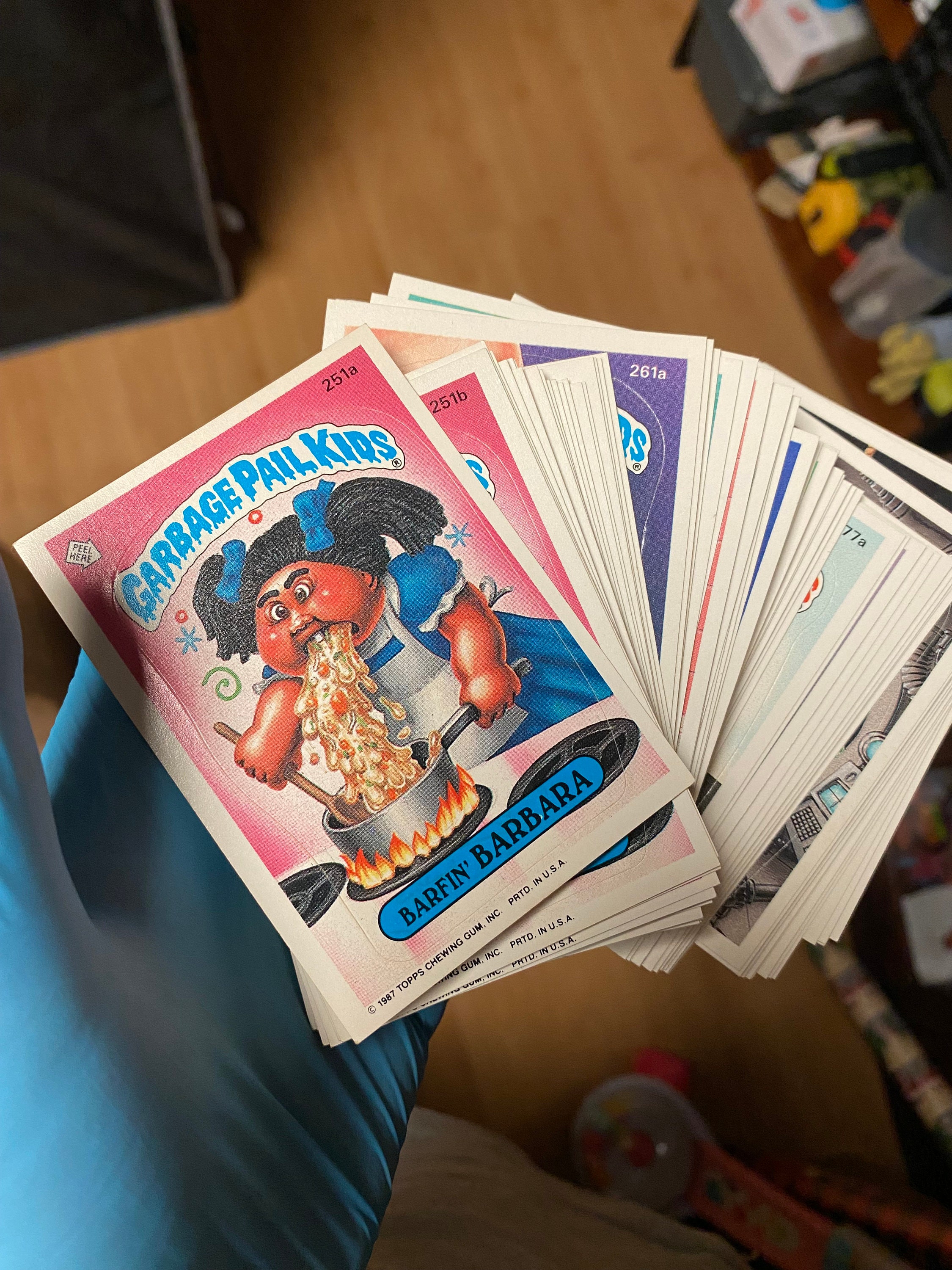 Carte les Crados - Garbage Pail Kids Bonus Stickers Rare Trim Jim