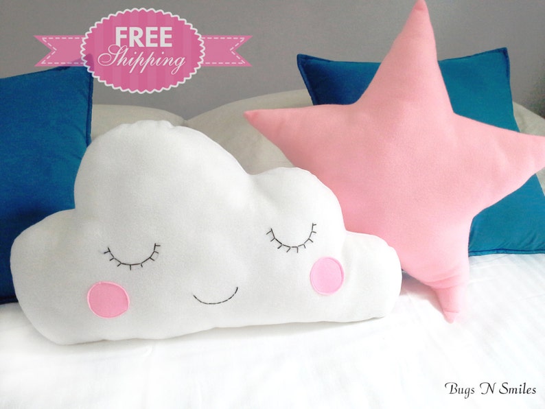 Cloud Pillows Kids Pillows Infant Pillow Baby Pillow Etsy