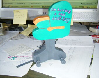 Desk Sign, office decor, humorous desk sign, desk chair