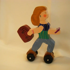 Busy Teen, Running Teen, Late Teen, Hurrying Teen, Teen Girl, Cell Phone Girl, Rushing Teen