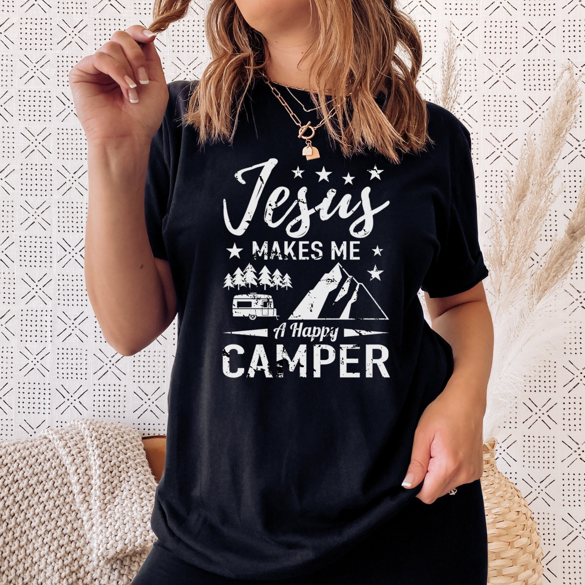 Teardrop Camping Shirt, Irish Blessing Camping Shirt, Camper Teardrop Camping Shirt, Irish Blessing Camping Shirt, Camper