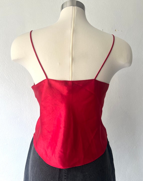 90s Red Camisole Top (S) - Vintage Victoria’s Sec… - image 4