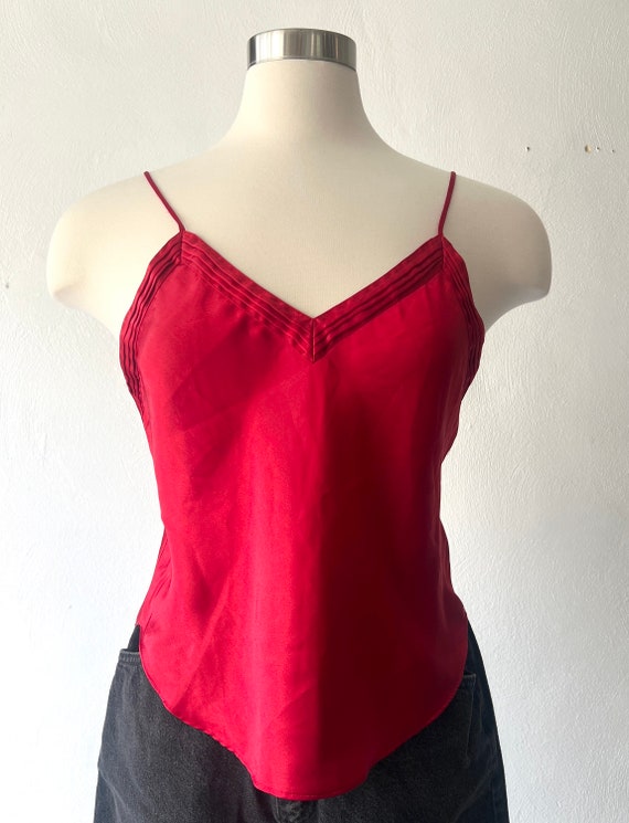 90s Red Camisole Top (S) - Vintage Victoria’s Sec… - image 3