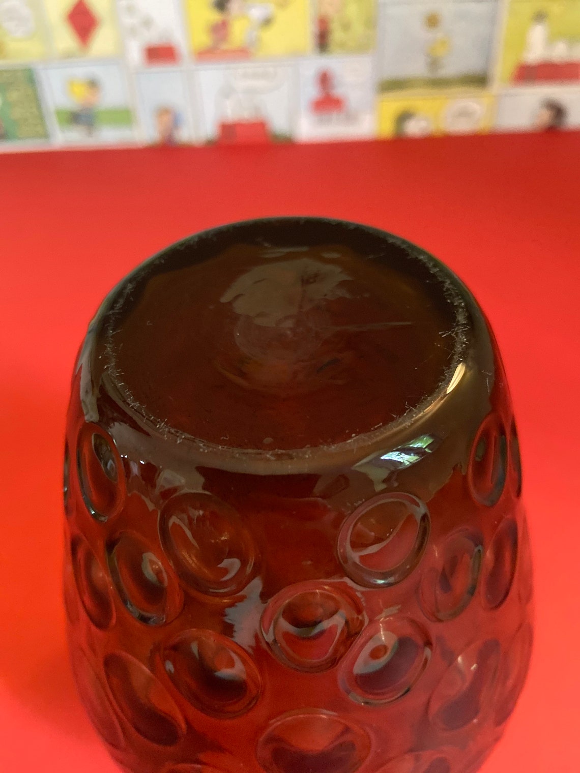 Vintage Borske Sklo Rauchgraue Vase | Etsy