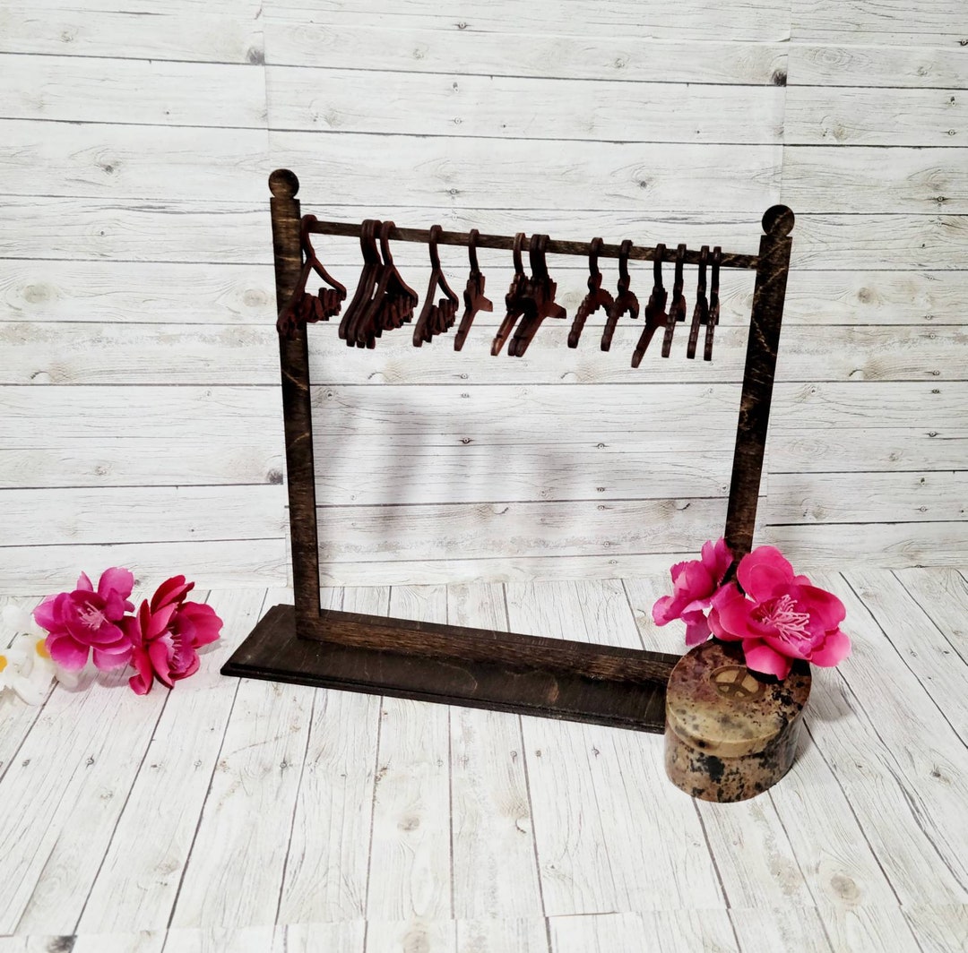 Earring Holder, Clothes Hanger Earring Holder, Earring Rack, Jewelry