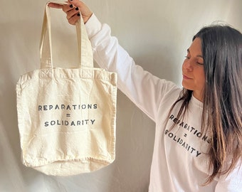 Réparations = Sac de lin solidaire, 100% des bénéfices pour les projets PANDC