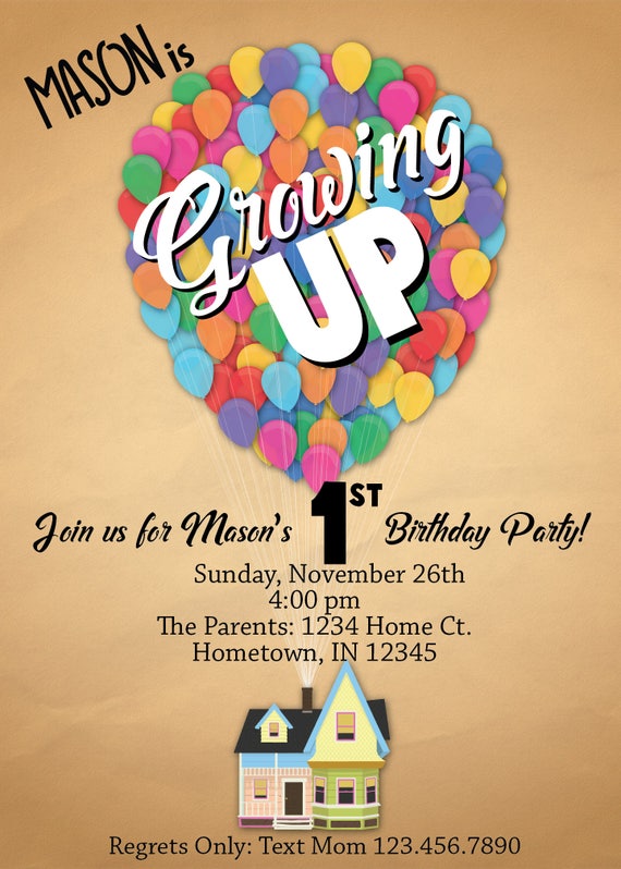 Up Birthday Invitations 7