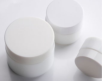 130 bottles of 100ml - 200ml (3.4 oz - 6.7oz  ) large  Empty packing jar jars cosmetic diy wholesale cosmetic jars cream
