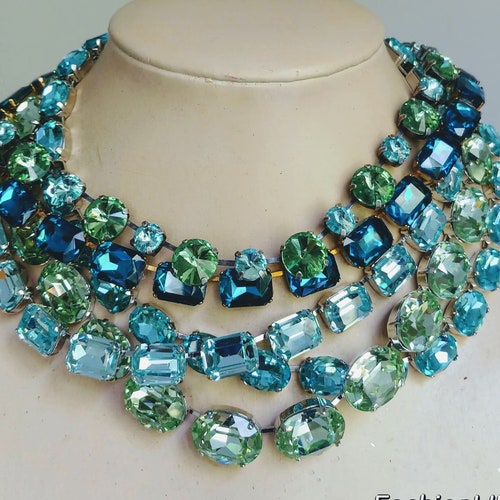 Anna Wintour Collet Statement Necklace September Issue - Etsy