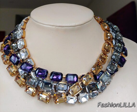 Anna Wintour Necklace Gold Champagne 