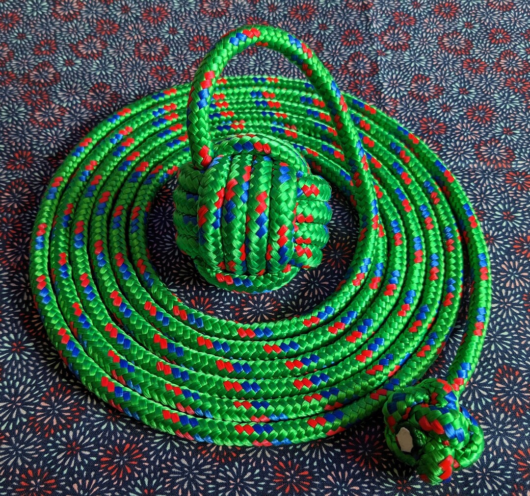 Portland Poi Essentials Rope Dart Green Etsy