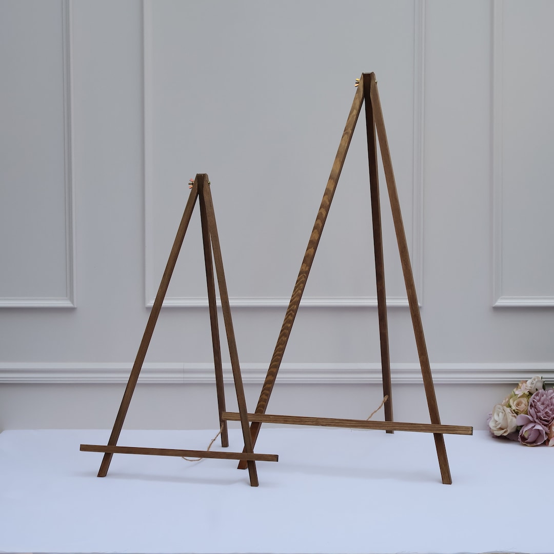 Table Top A1 and A2 Wedding Sign Easels Rustic Etsy