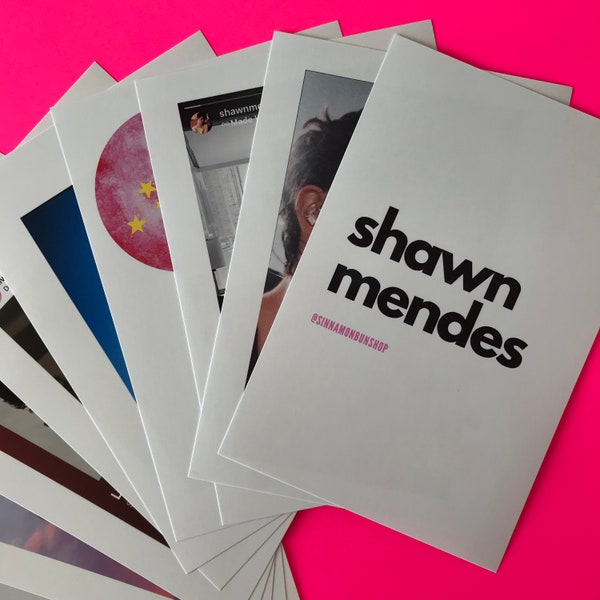 Shawn Mendes Fan Kit - 10 Piece Wall Collage Pack, STOCKING STUFFER