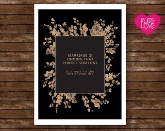 Funny Wedding Card, Marriage Humour Card, Anniversary Card Funny, Husband or Wife Card, Cheeky Love Card, Wedding Congrats