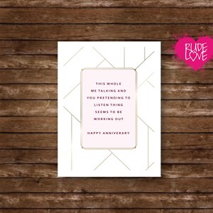Carte d'anniversaire drôle pour mari Carte d'anniversaire drôle pour petit ami Carte d'anniversaire drôle pour petit ami Cadeaux d'anniversaire pour petite amie pour homme, ne pas écouter