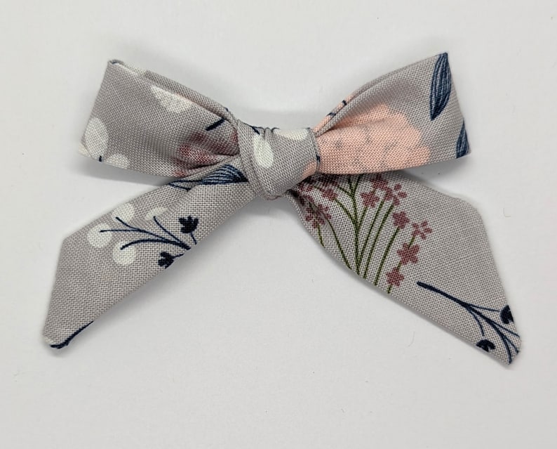 Gray Floral tie, skinny tie, hand made tie, floral skinny tie, gray floral, wedding tie, prom tie, missionary tie, skinny floral image 7