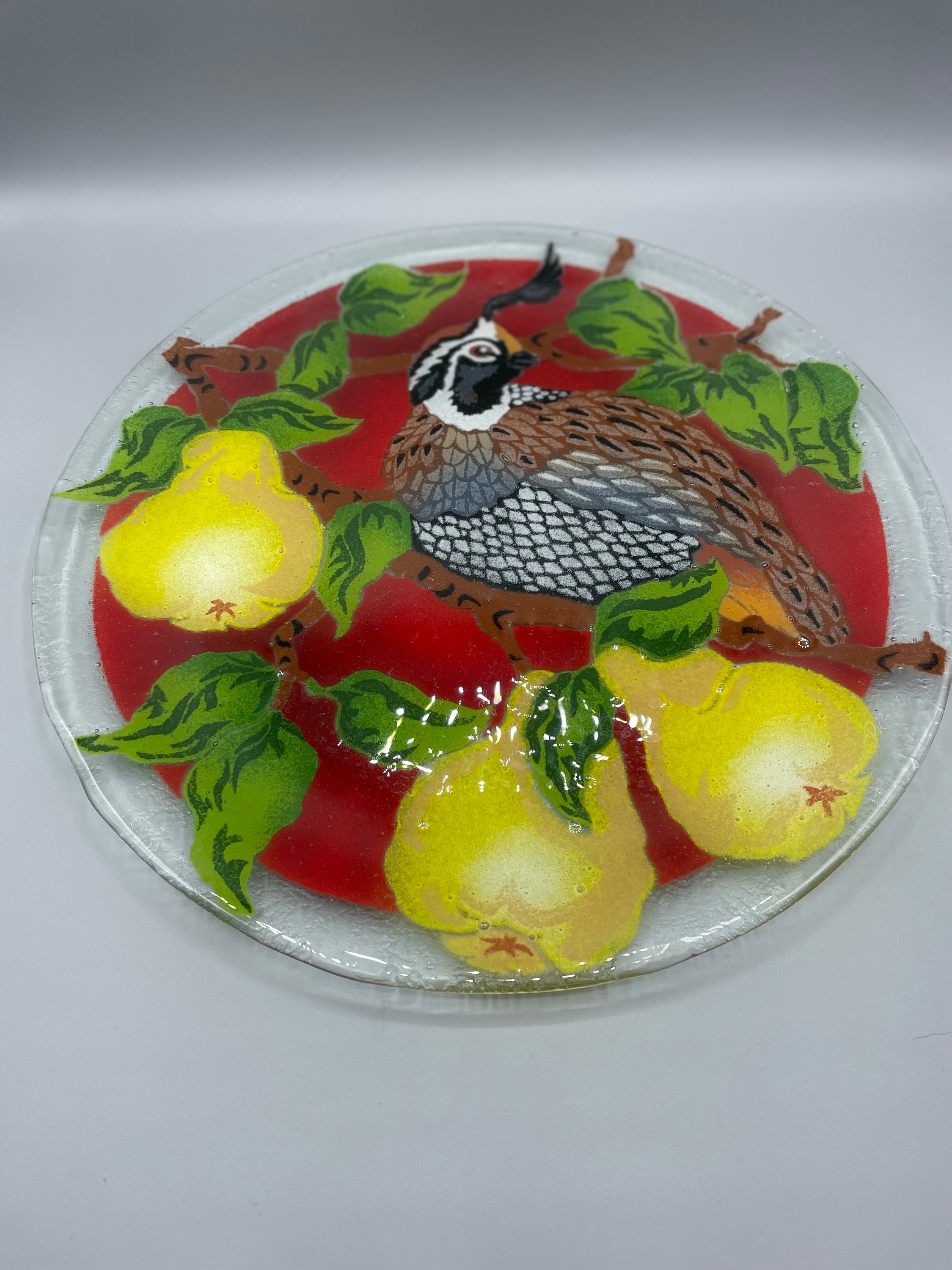 Noël Collection Partridge in a Pear Tree Platter