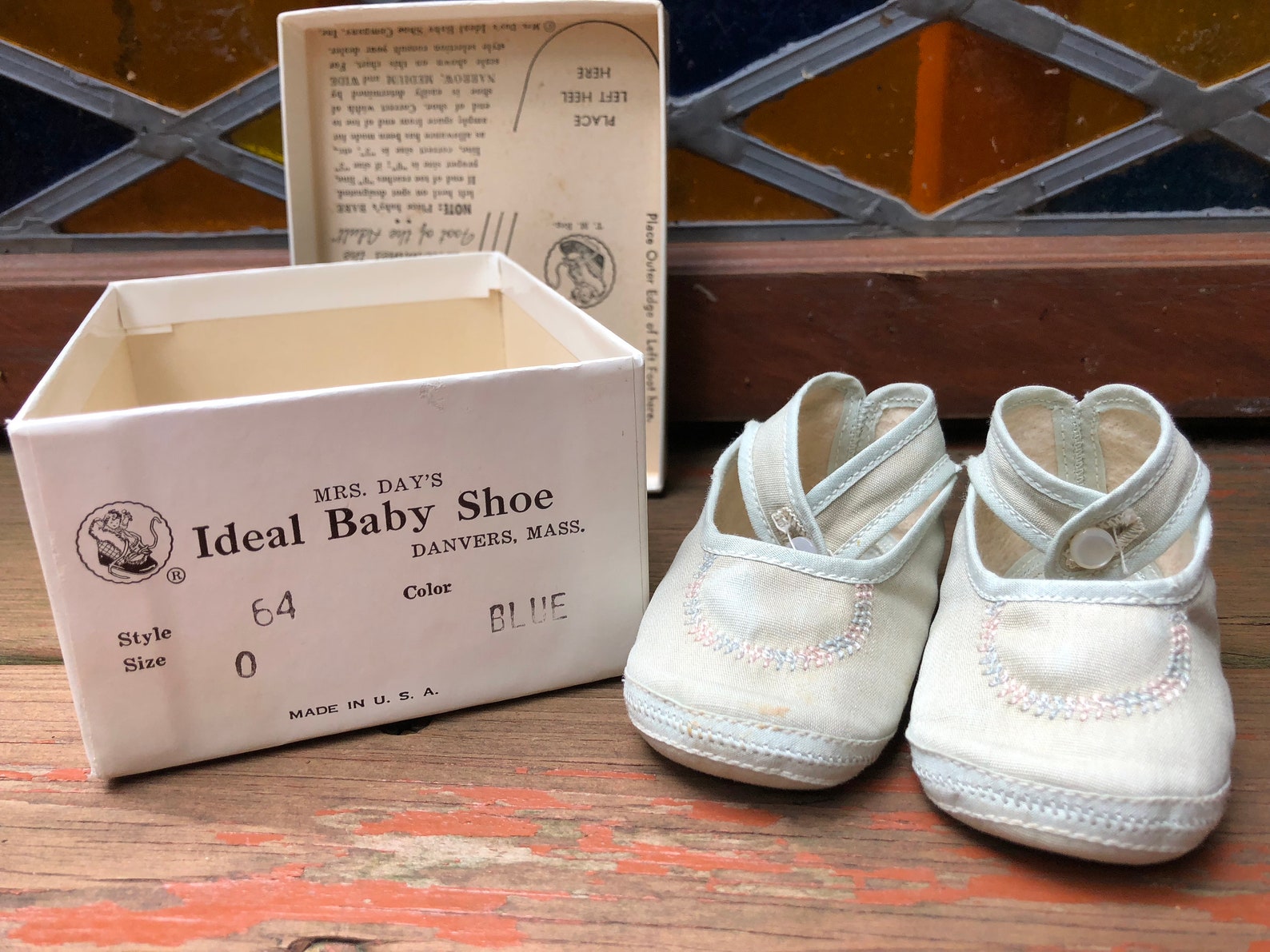 vintage baby booties crib shoes mrs day's ideal baby shoe cotton ballet baby slippers mid century antique vintage nursery de