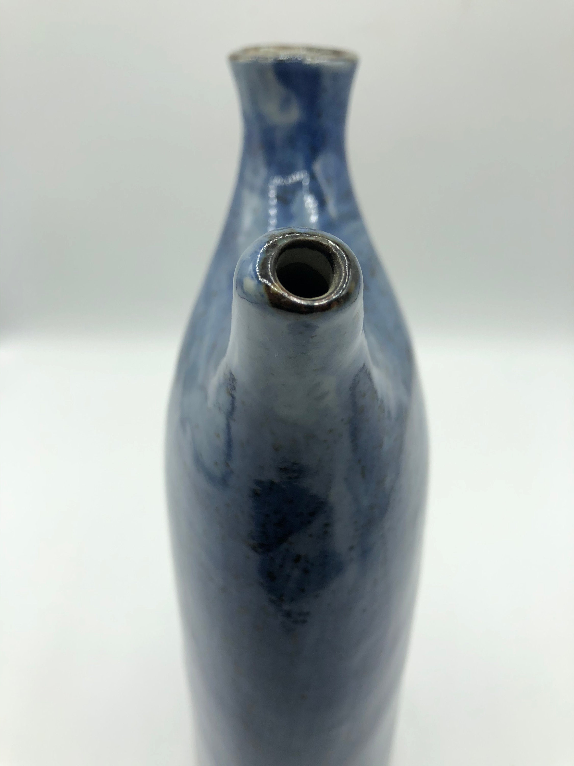 Vintage Sake Set 3 Sake Cups and Wine Decanter Stoneware Etsy