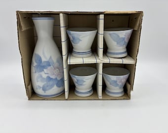 ♢江戸時代 瀬戸！ 染付波千鳥貝尽くし紋 船 盃洗コレクション骨董品
