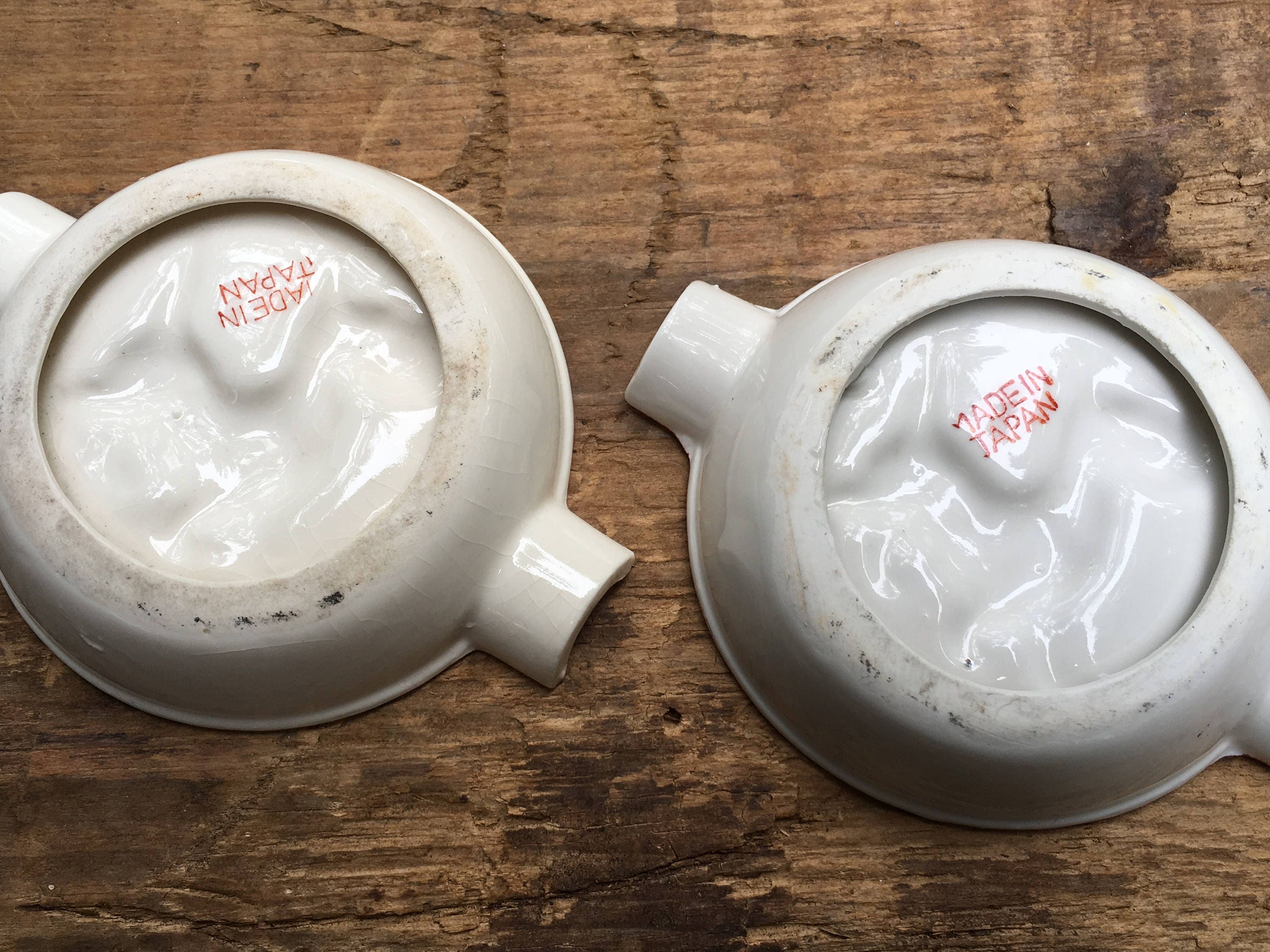 Pair of Scotty Dog Vintage Ashtrays Scottish Terrier White Etsy