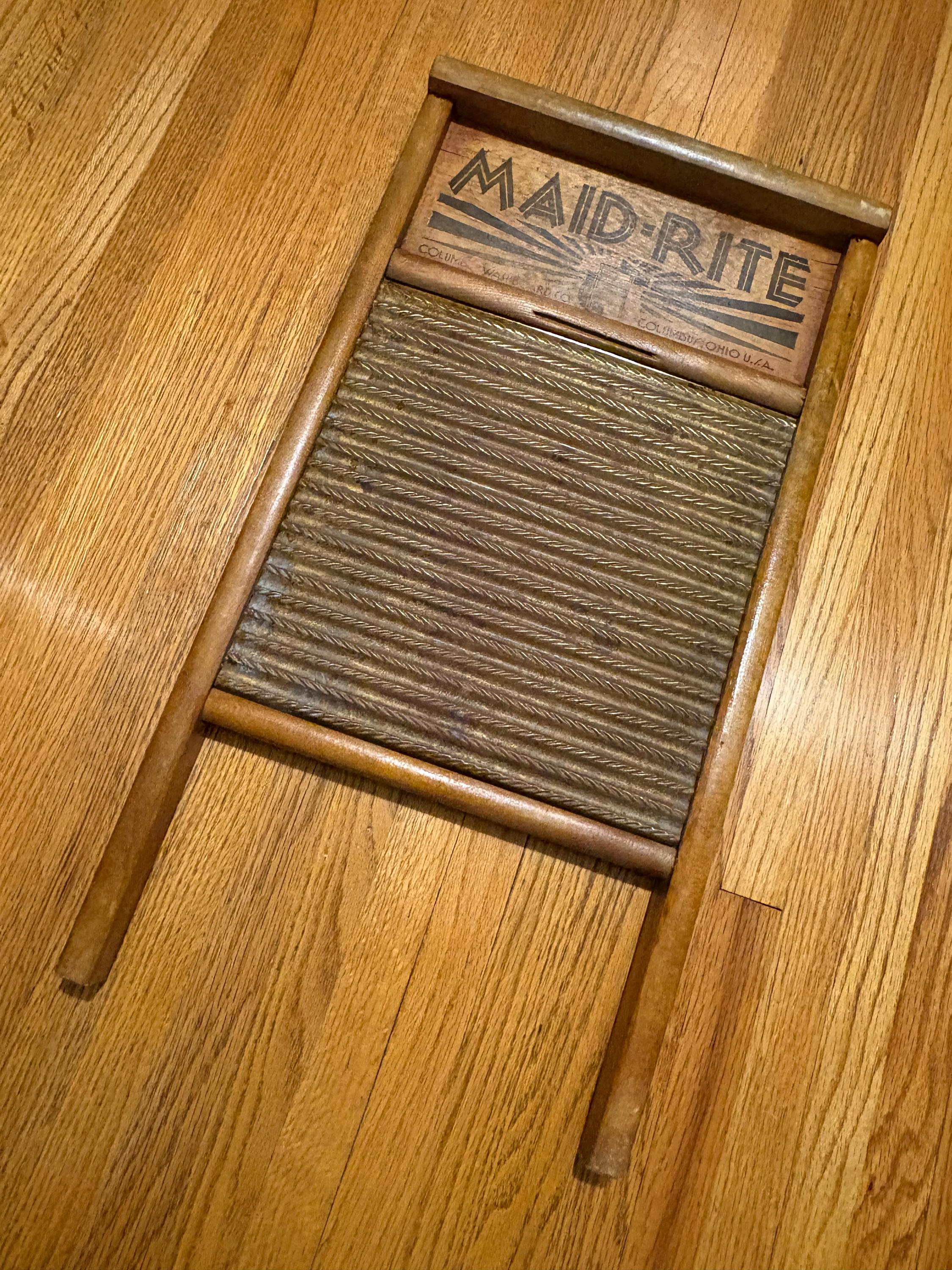 Maid Rite Washboard - Etsy