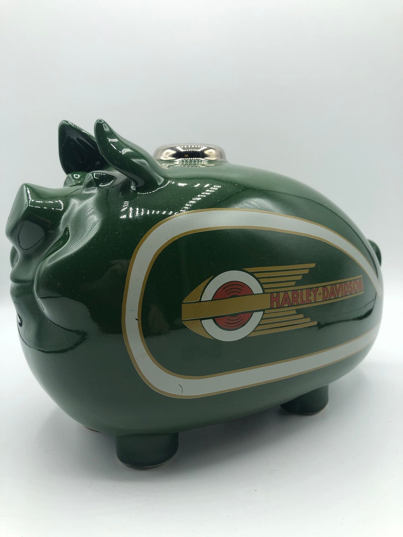 harley davidson piggy bank amazon