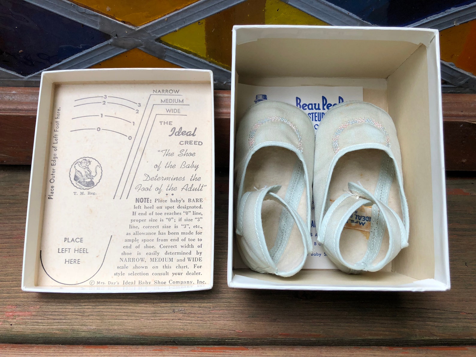 vintage baby booties crib shoes mrs day's ideal baby shoe cotton ballet baby slippers mid century antique vintage nursery de