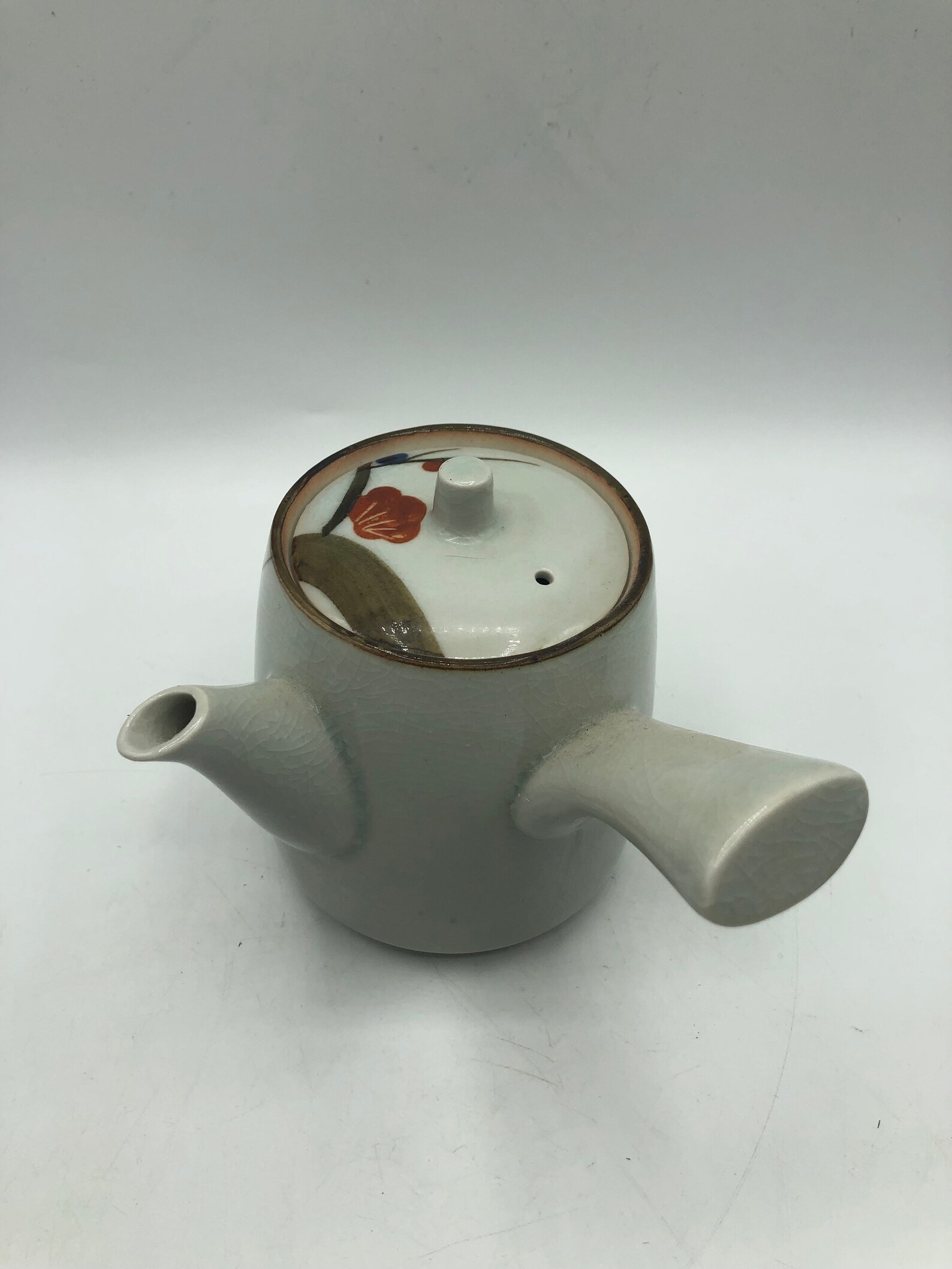 Vintage Tea Set Japanese Teapot Set Lid and Four Cups Ceramic Etsy