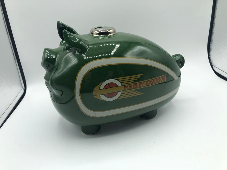 harley davidson piggy bank amazon