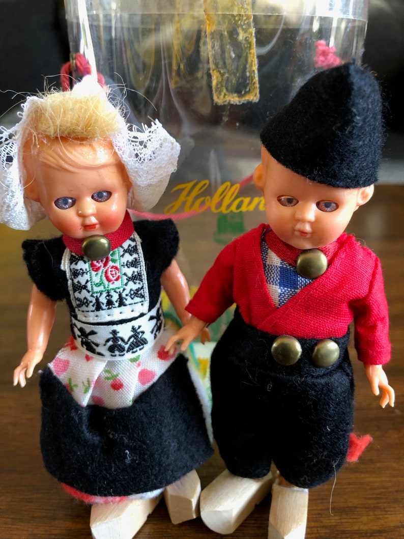 Vintage Holland Souvenir Dolls of the World 1960s Collectible Etsy