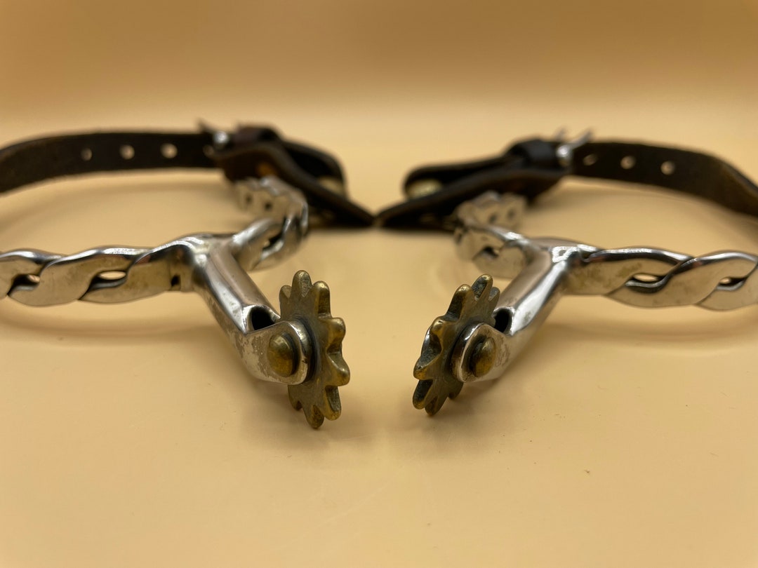 Set of Boot Spurs Horse Spurs Cowboy Cowgirl Spurs Horseback Riding